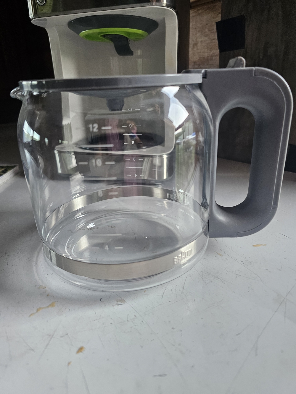 Replacement Glass Coffee Carafe / Pot for Braun